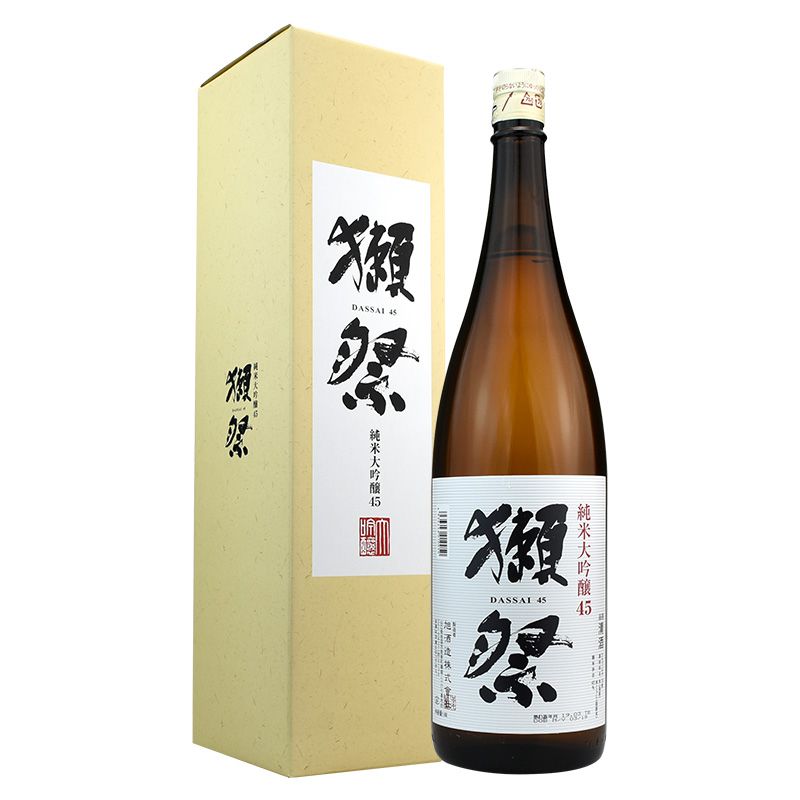  獭祭45纯米大吟酿清酒1.8L
