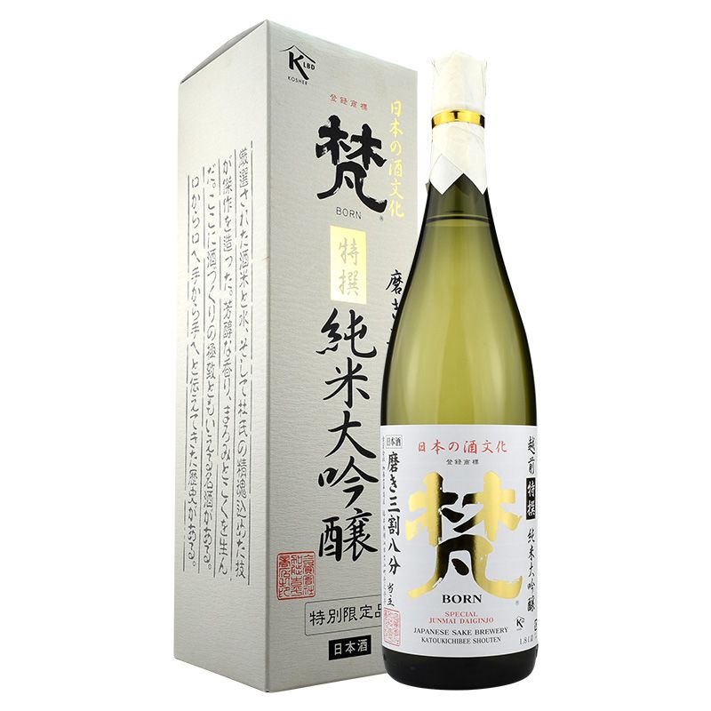梵特选纯米大吟酿清酒1.8L