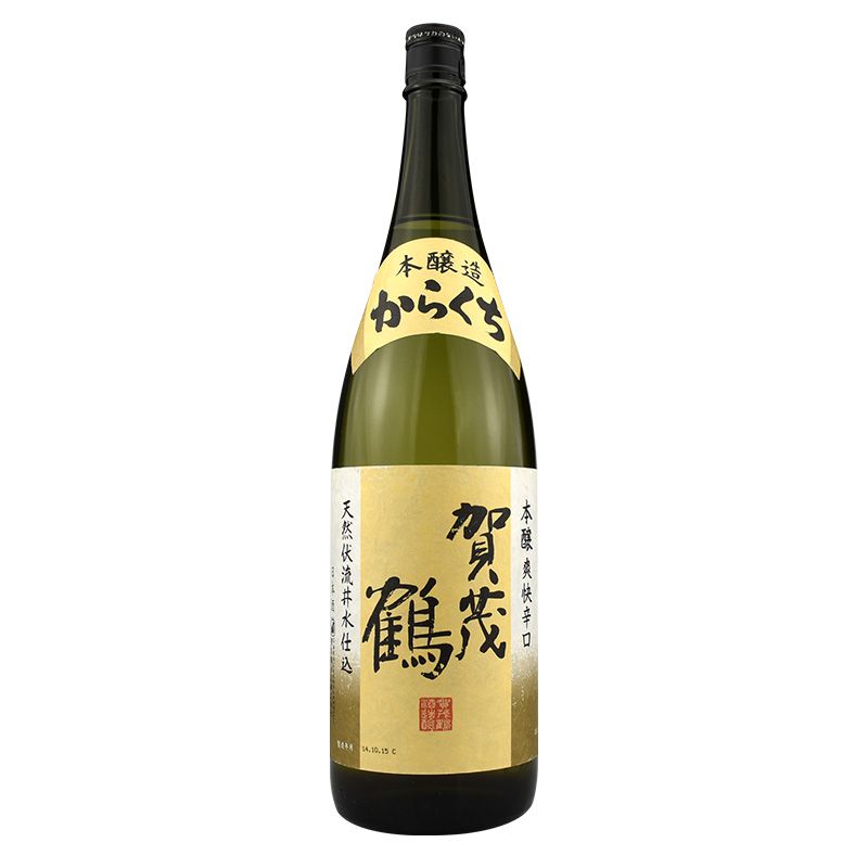  贺茂鹤本酿造辛口清酒1.8L