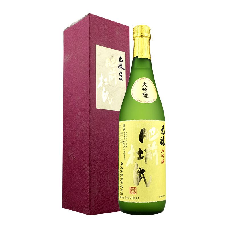  肥前杜氏元禄大吟酿清酒720ML