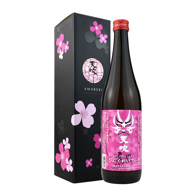  天吹红粉佳人清酒720ML