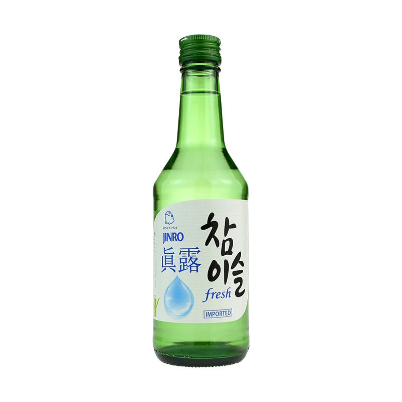 新真露竹炭酒