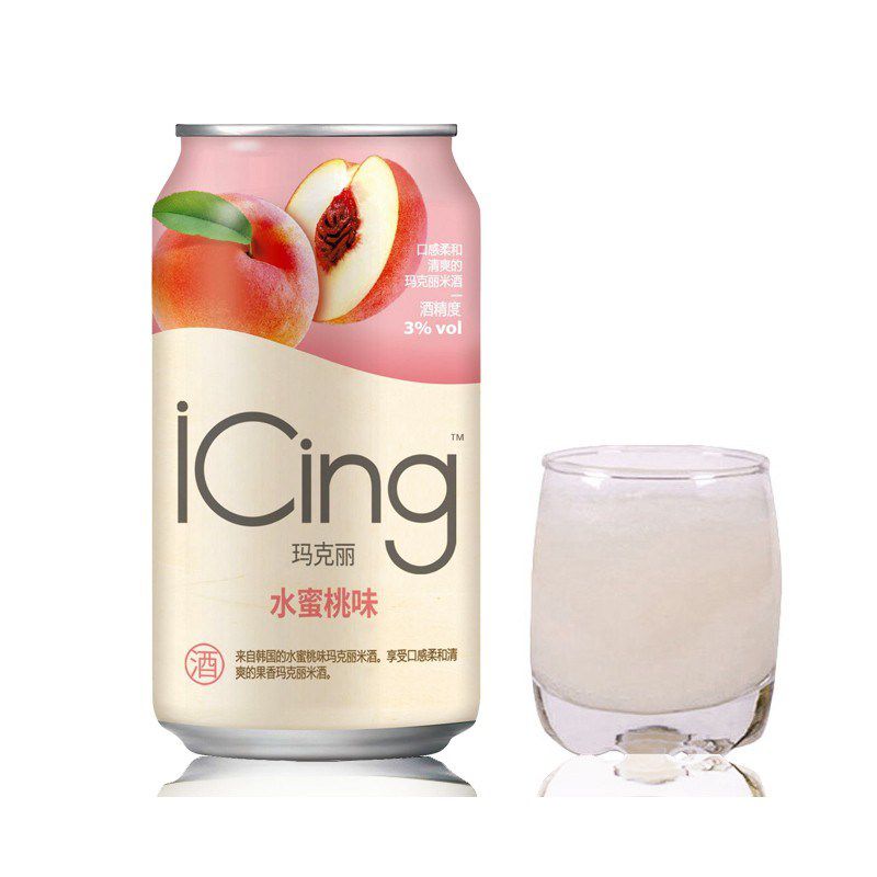 麴醇堂桃子味米酒【听装】