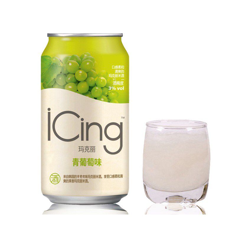 麴醇堂葡萄味米酒【听装】