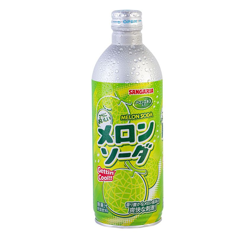 三佳丽蜜瓜味碳酸饮料