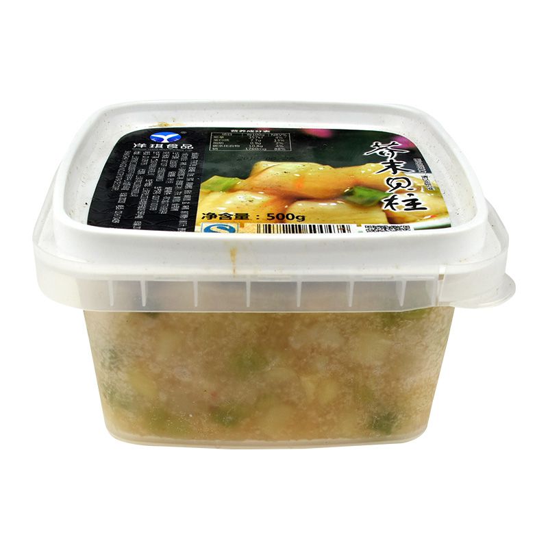 芥末贝柱500g