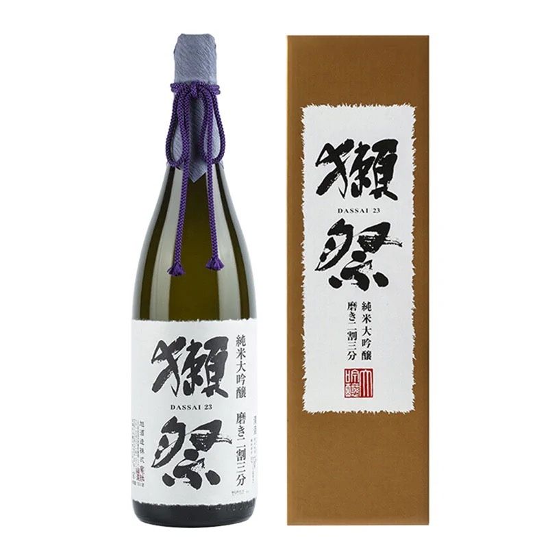 獭祭二割三分纯米大吟酿清酒1.8L