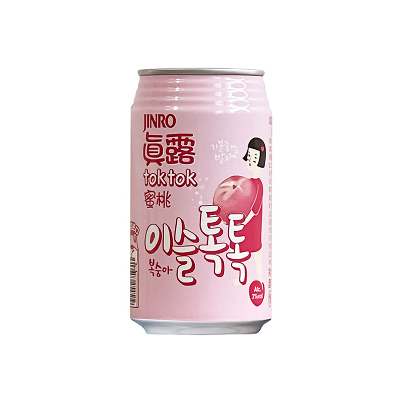 真露桃子起泡酒350ml