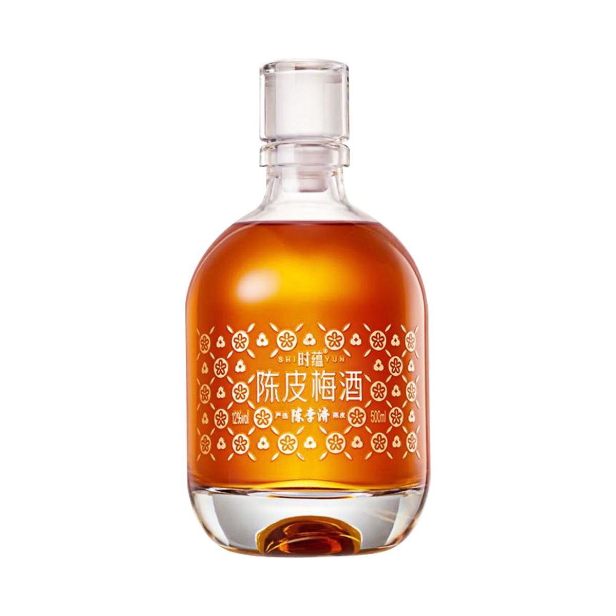 陈李济时蕴陈皮梅酒500ML