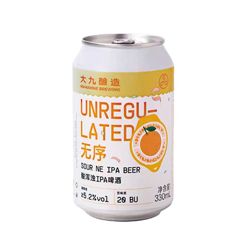  大九无序酸浑浊IPA啤酒
